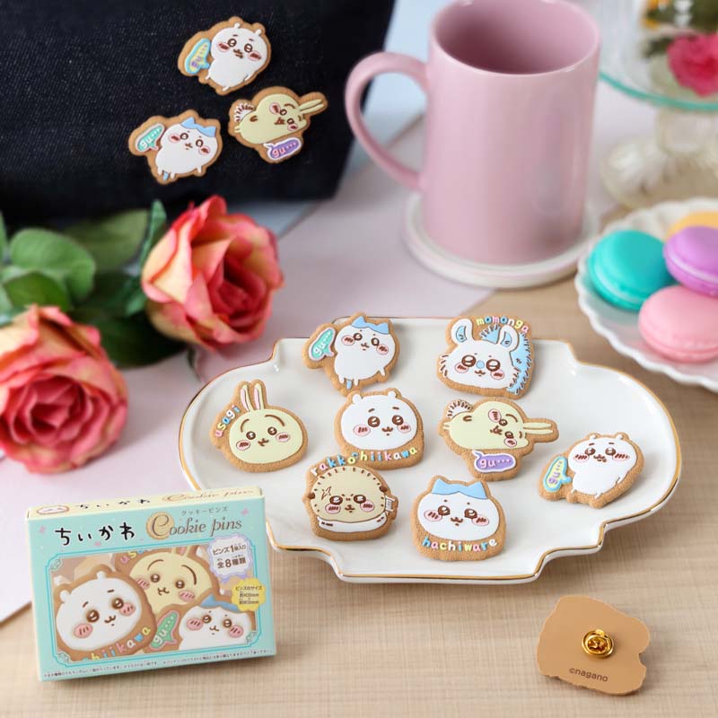 Chiikawa Cookie Pins（1箱 / 8件）