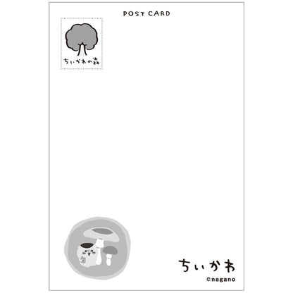 吉伊卡哇 明信片（2）蘑菇ON