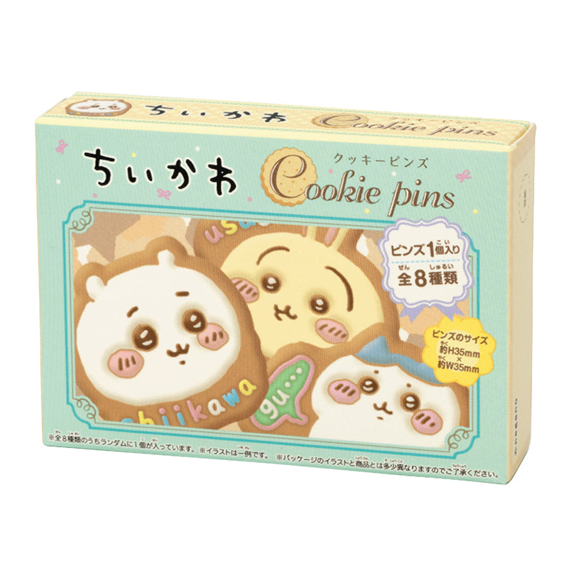 Chiikawa Cookie Pins (1BOX / 8 pieces)