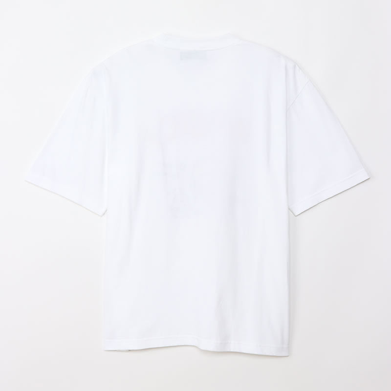 Seriously Karakukai Kawa Big T -shirt Rabbit Magic White