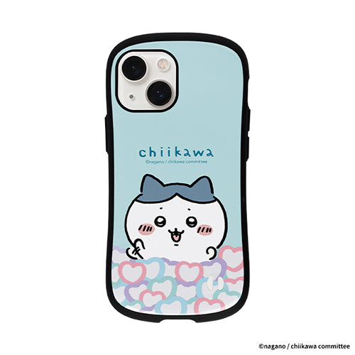 Chiikawa IFACE FIRST CLASS iPhone compatible case (Hachiware/Heart)