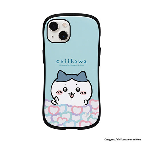 Chiikawa IFACE FIRST CLASS iPhone compatible case (Hachiware/Heart)