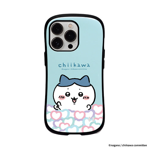 Chiikawa IFACE FIRST CLASS iPhone compatible case (Hachiware/Heart)