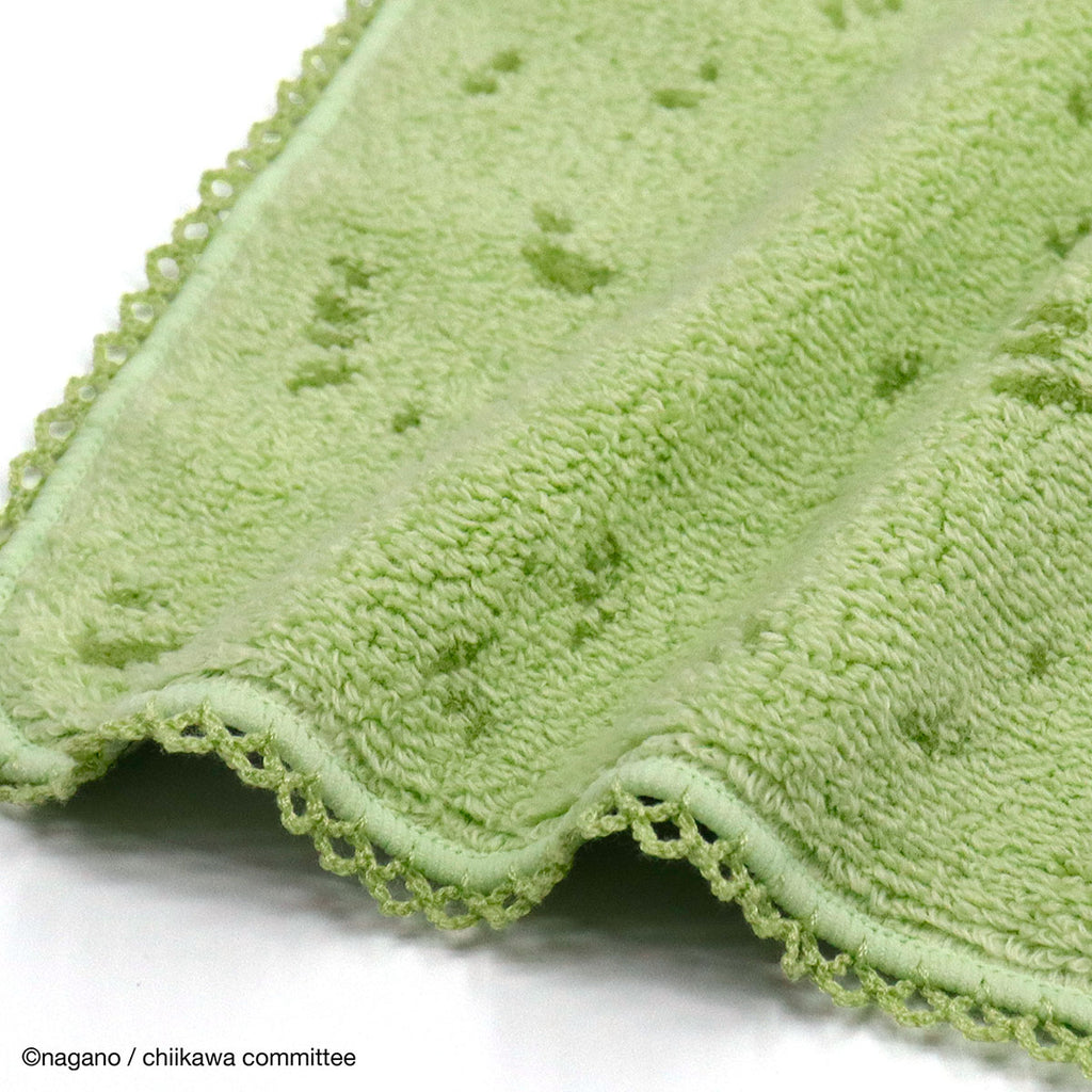 Chiikawa Towel Handkerchief (Kusamura Green)