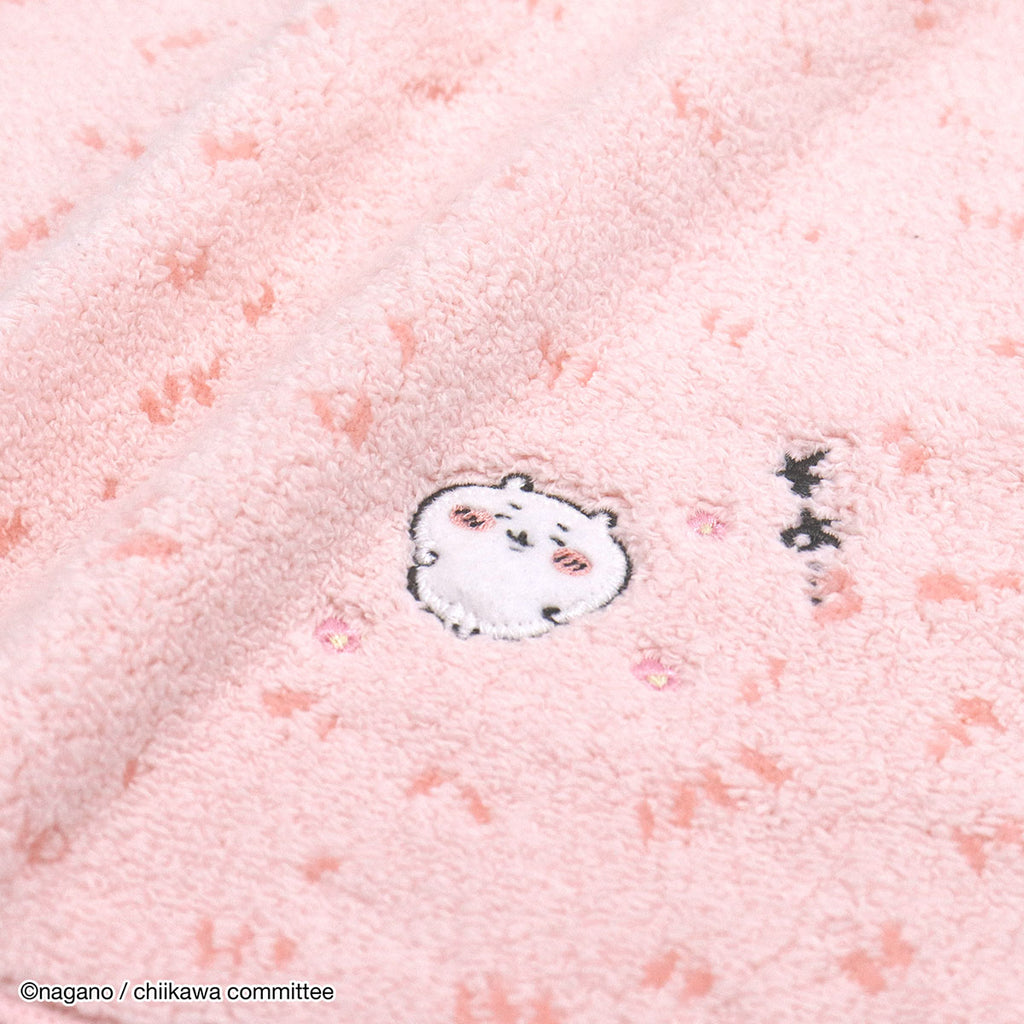 Chiikawa Towel Handkerchief (Kusamura Pink)