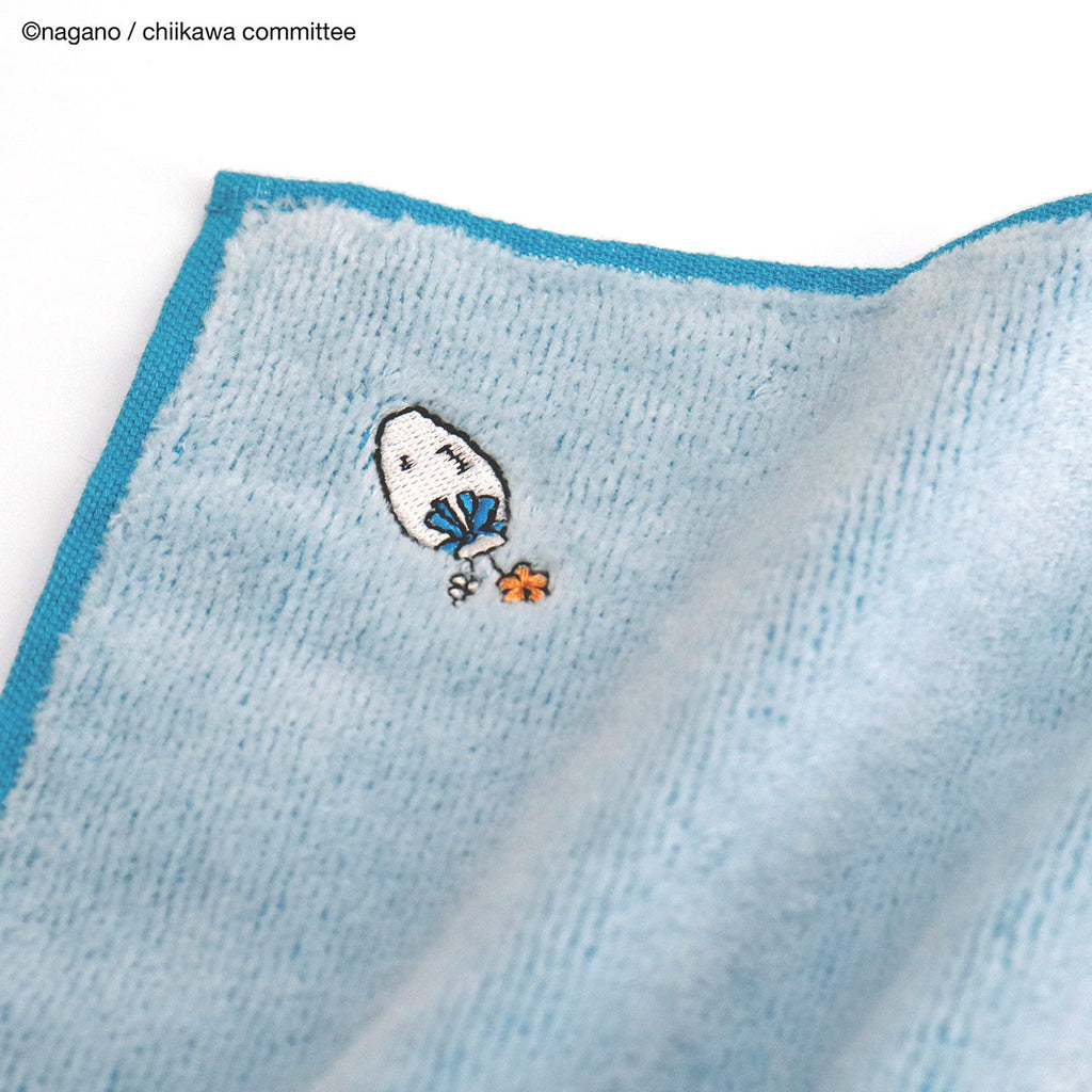 Chiikawa Mini Towel Handkerchief (Story Blue)