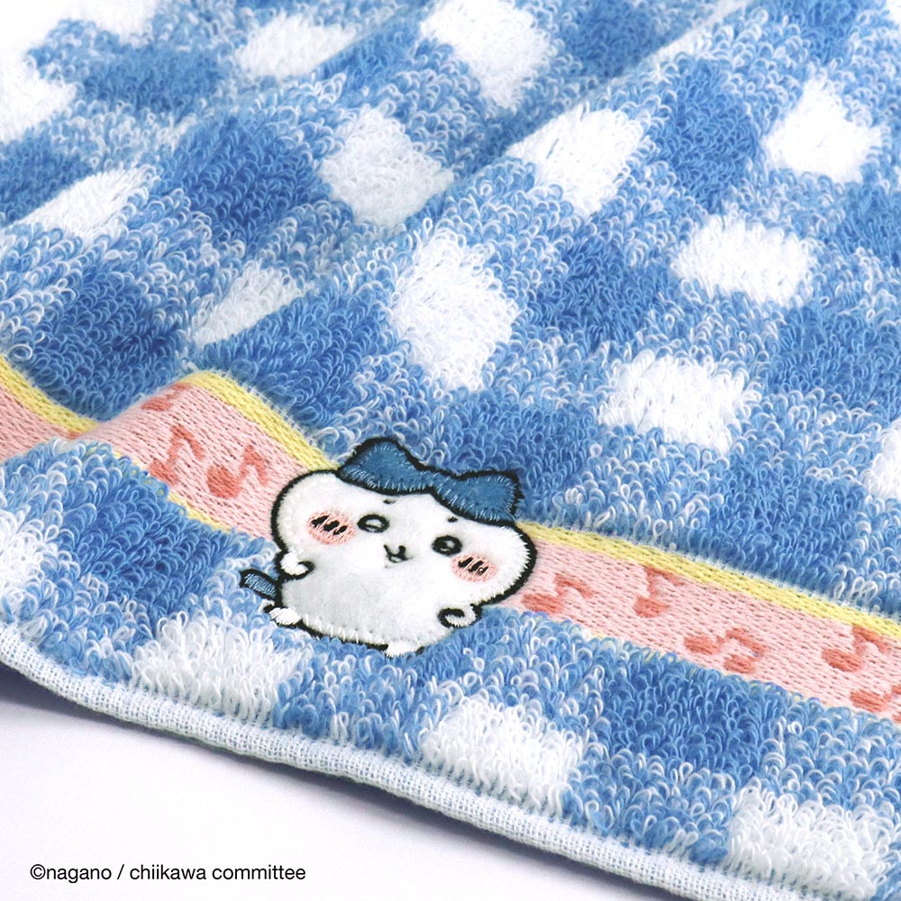 Chiikawa Towel Handkerchief (note blue)