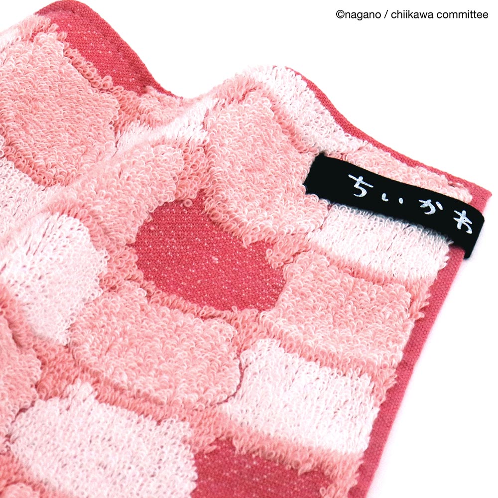 Chiikawa Towel Handkerchief (Oka Pink)