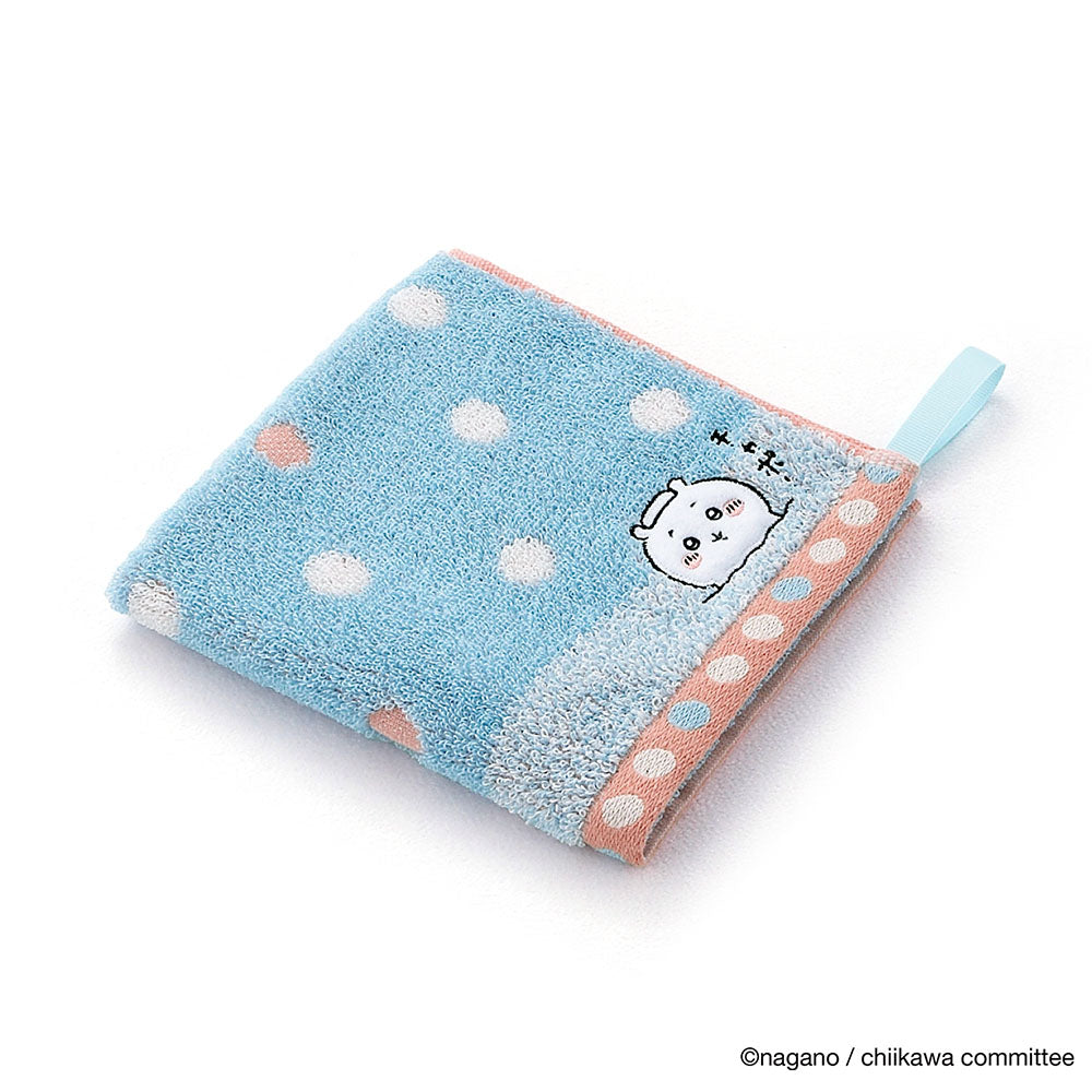 Chiikawa Wash Towel (Bath Blue)