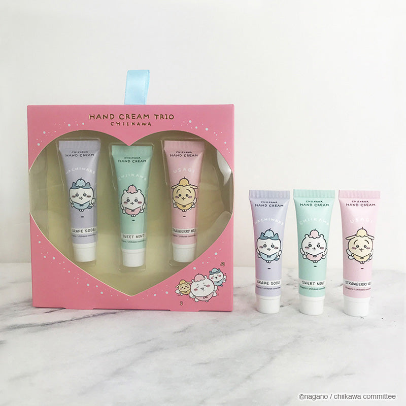 Chiikawa Hand Cream Trio (PINK)