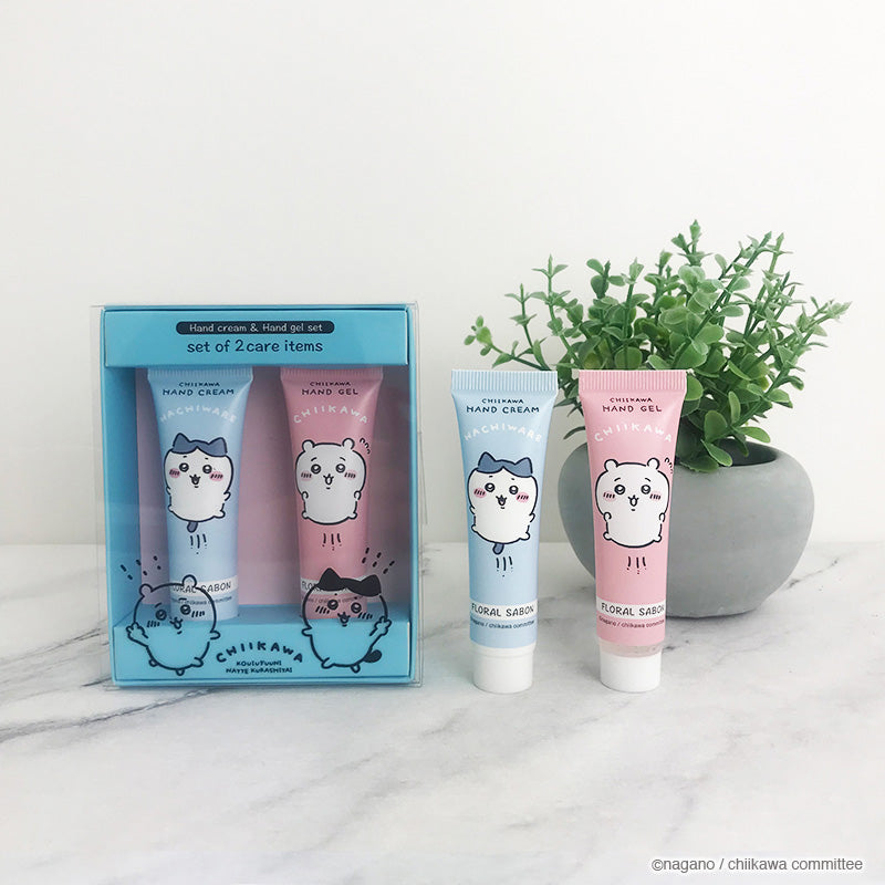 Chiikawa Hand Cream & Hand Gel Set (Blue)