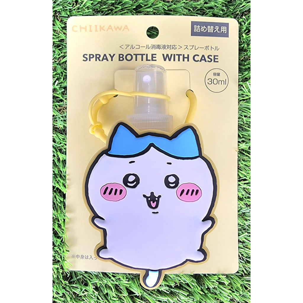 Spray bottle with Chikawa case (Hachiware)