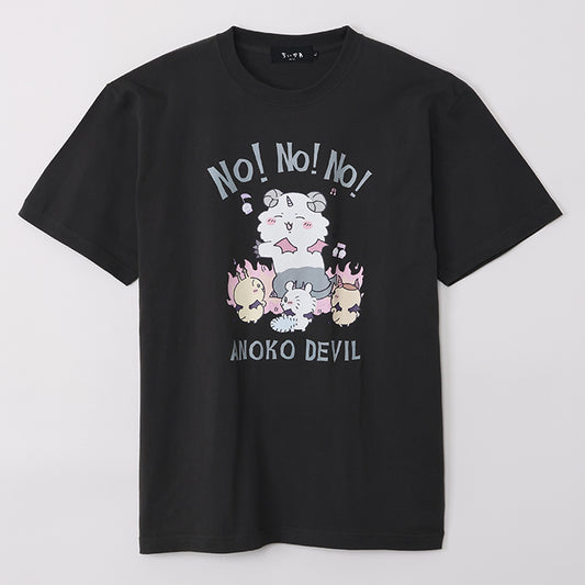 吉伊卡哇 天使?恶魔 T恤（ANOKO DEVILS 墨黑）