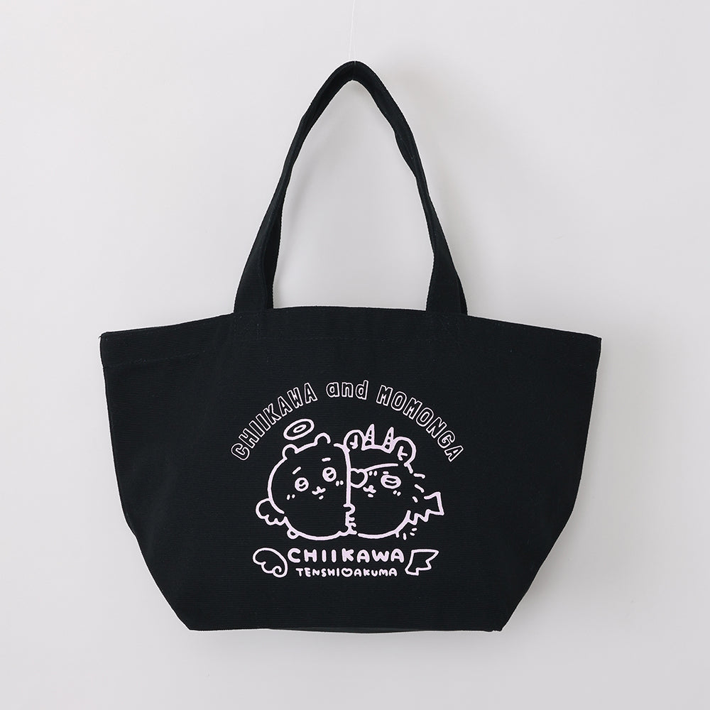 Chikawatenshi♡Akuma Lunch Tote Bag (Chiikawa & Momonga Black)