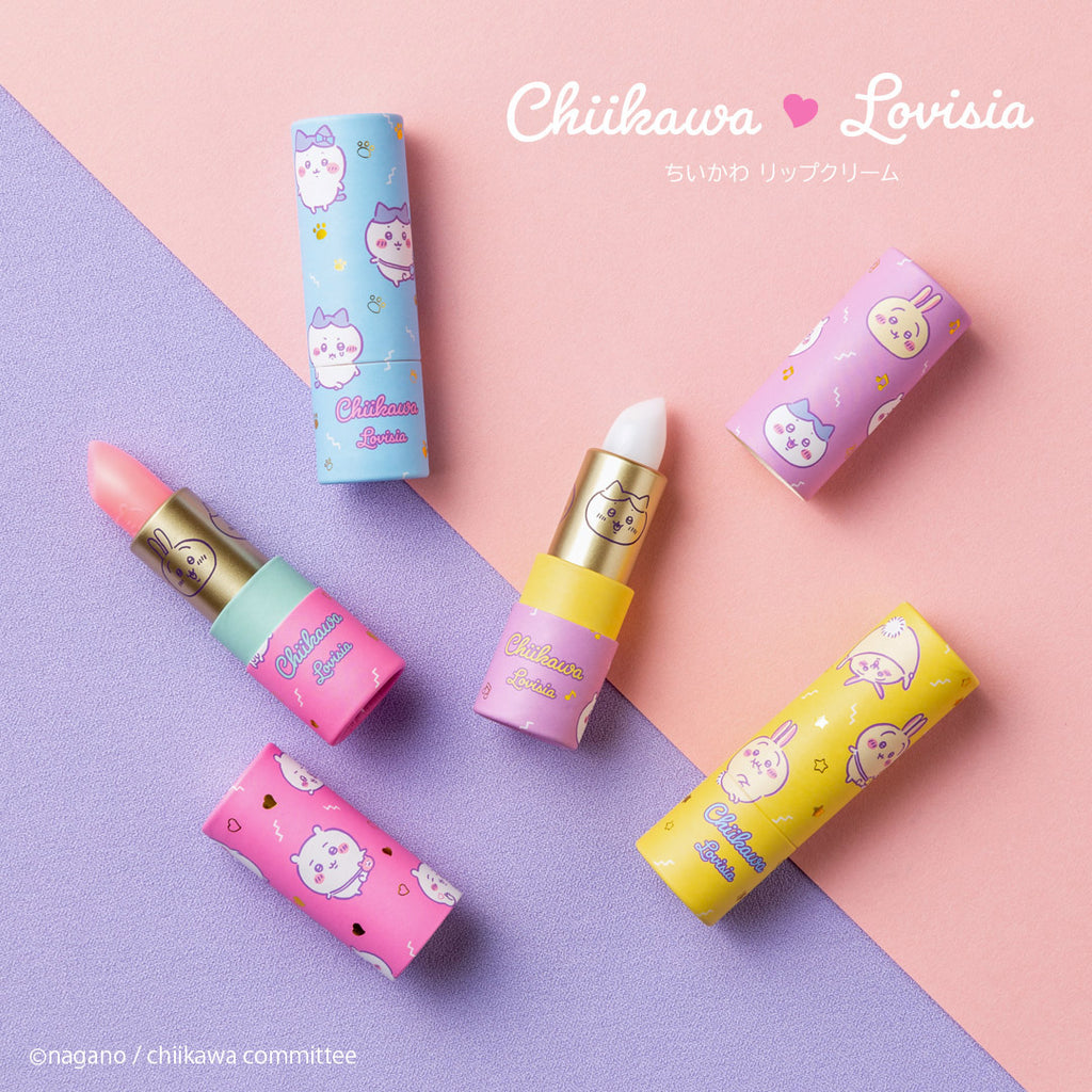 Chikawa Lovisia Lip Cream (Chikawa & Hachiware & Rabbit)