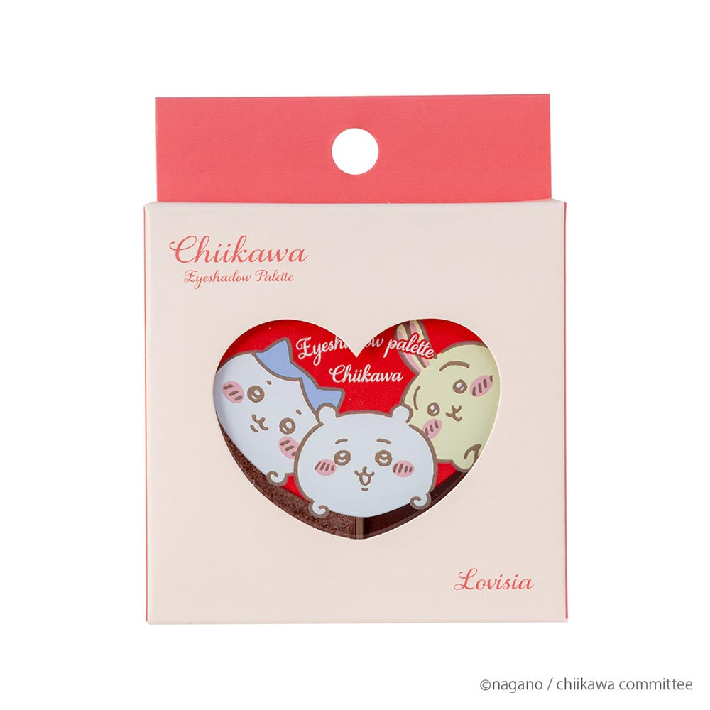 Chikawa Lovisia Eye Shadow Palette (Chikawa & Hachiware & Rabbit (Heart)