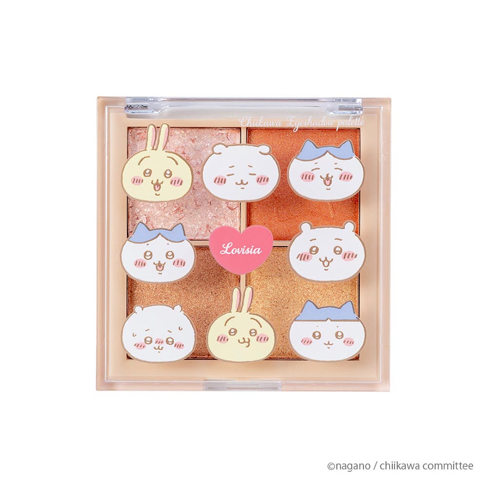 치이카와 Lovisia 아이섀도우 팔레트 (치이카와 & 하치와레 & 우사기 (페이스))