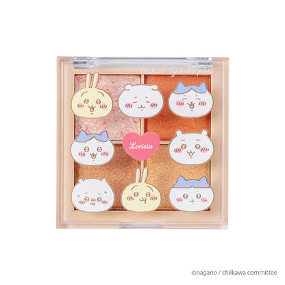 치이카와 Lovisia 아이섀도우 팔레트 (치이카와 & 하치와레 & 우사기 (페이스))