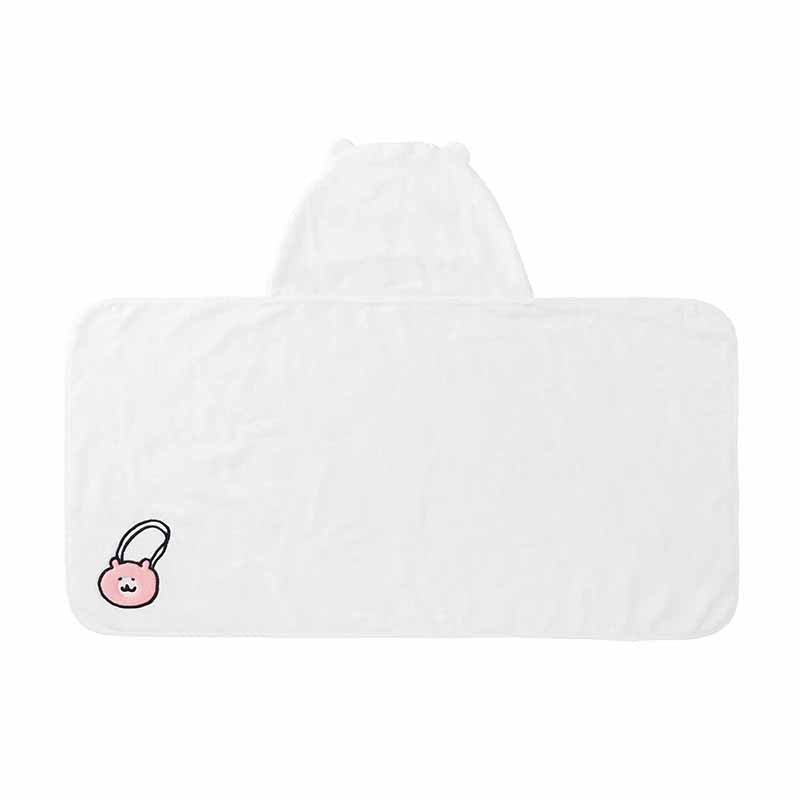 Bath towel with Chiikawa food (Chikawa)