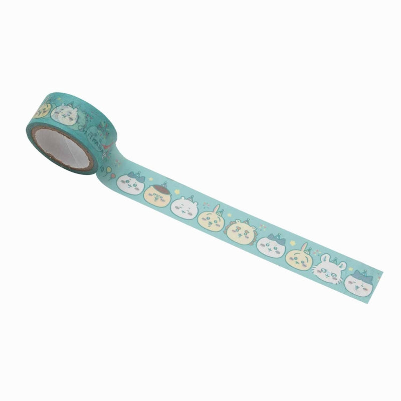 Chiikawa Land Masking Tape S (Everyone in Triangular Hats)