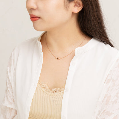 [Pre-order]Chiikawa Silver Necklace (Best Friends), Expected to Ship in Early March 2023]