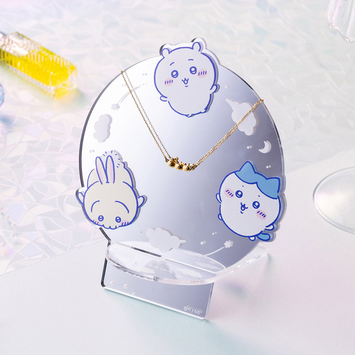[Pre-order]Chiikawa Silver Necklace (Best Friends), Expected to Ship in Early March 2023]