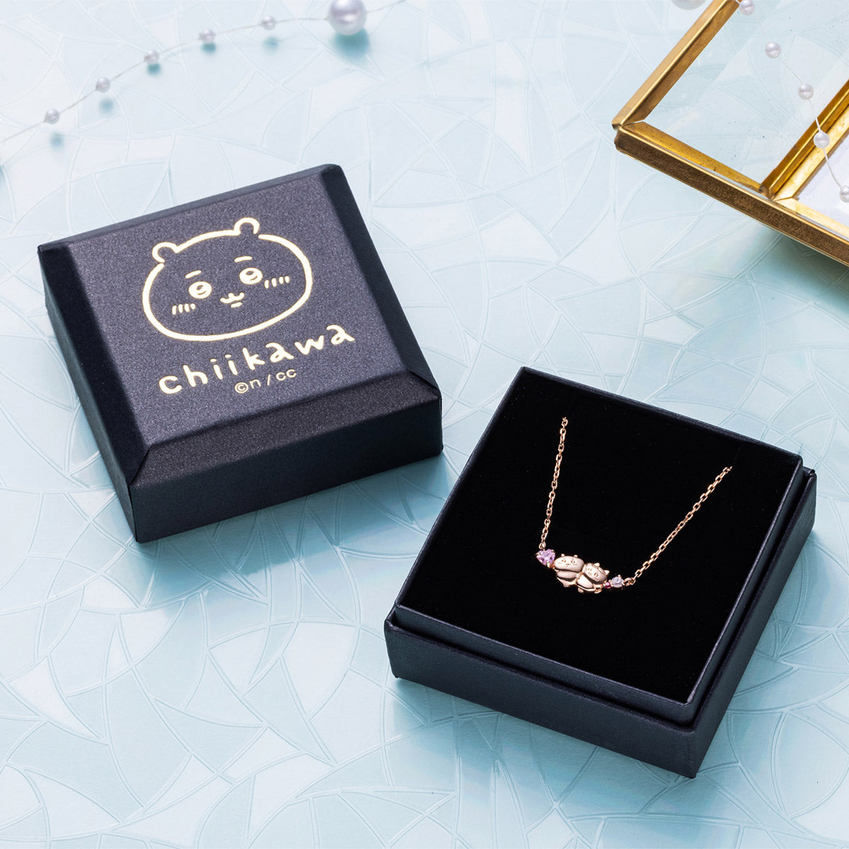 [Pre-order]Chiikawa Silver Necklace (Friends), Expected to Ship in Early March 2023]