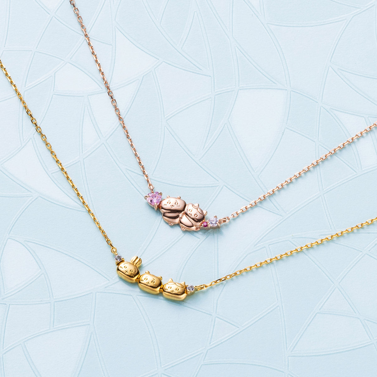 [Pre-order]Chiikawa Silver Necklace (Friends), Expected to Ship in Early March 2023]