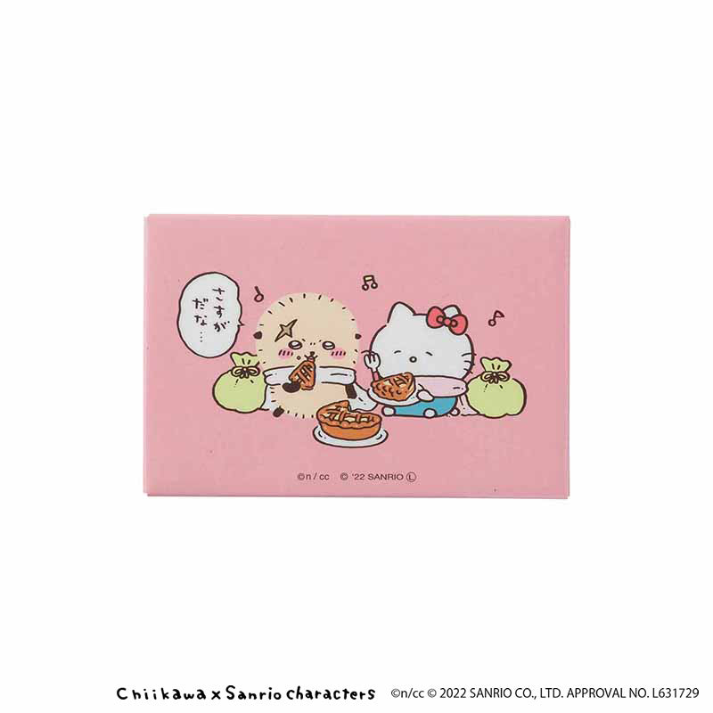 Chikawa x Sanrio 캐릭터 Square Magnet (Apple Pie)