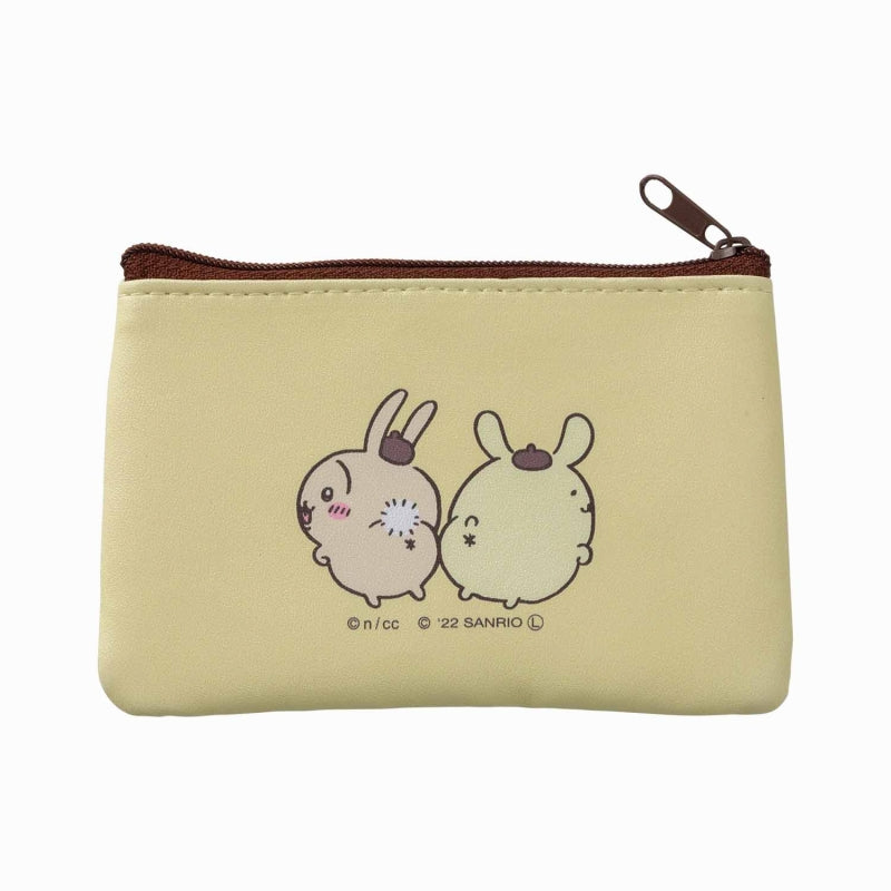 Chikawa x Sanrio Characters Set of 2 Pouch (Pompompurin x Chikawa)