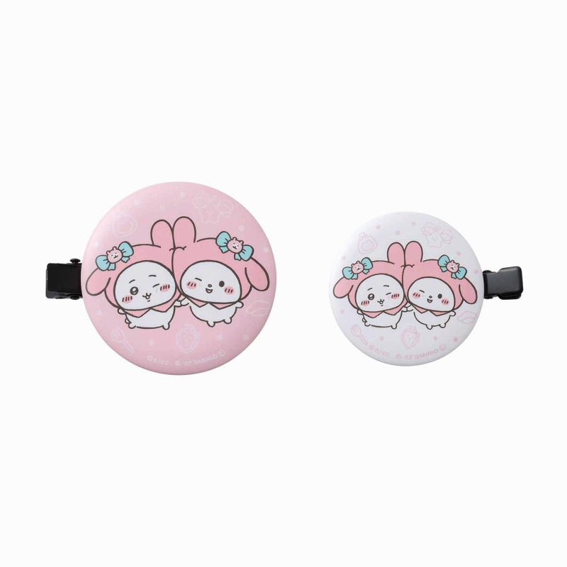 Chikawa x Sanrio Characters Cankan Bangs Clip (Chiikawa My Melody)