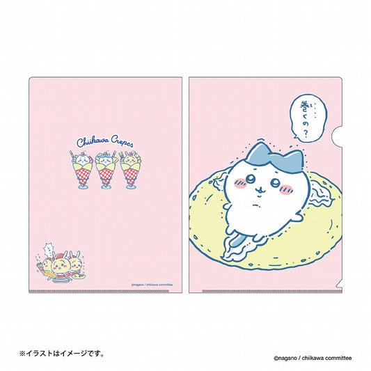 吉伊卡哇可麗餅 透明文件夾