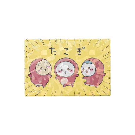 吉伊卡哇 全息方形磁鐵（章魚）