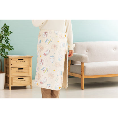 Chiikawa 3-Way Warm Blanket (Ivory)