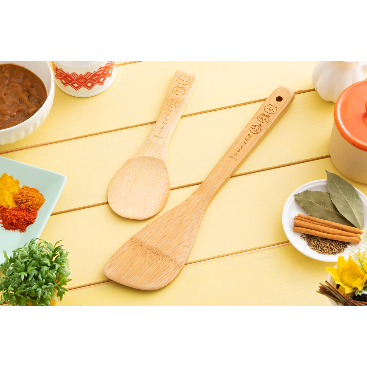 吉伊卡哇 吃什麼？竹製飯勺