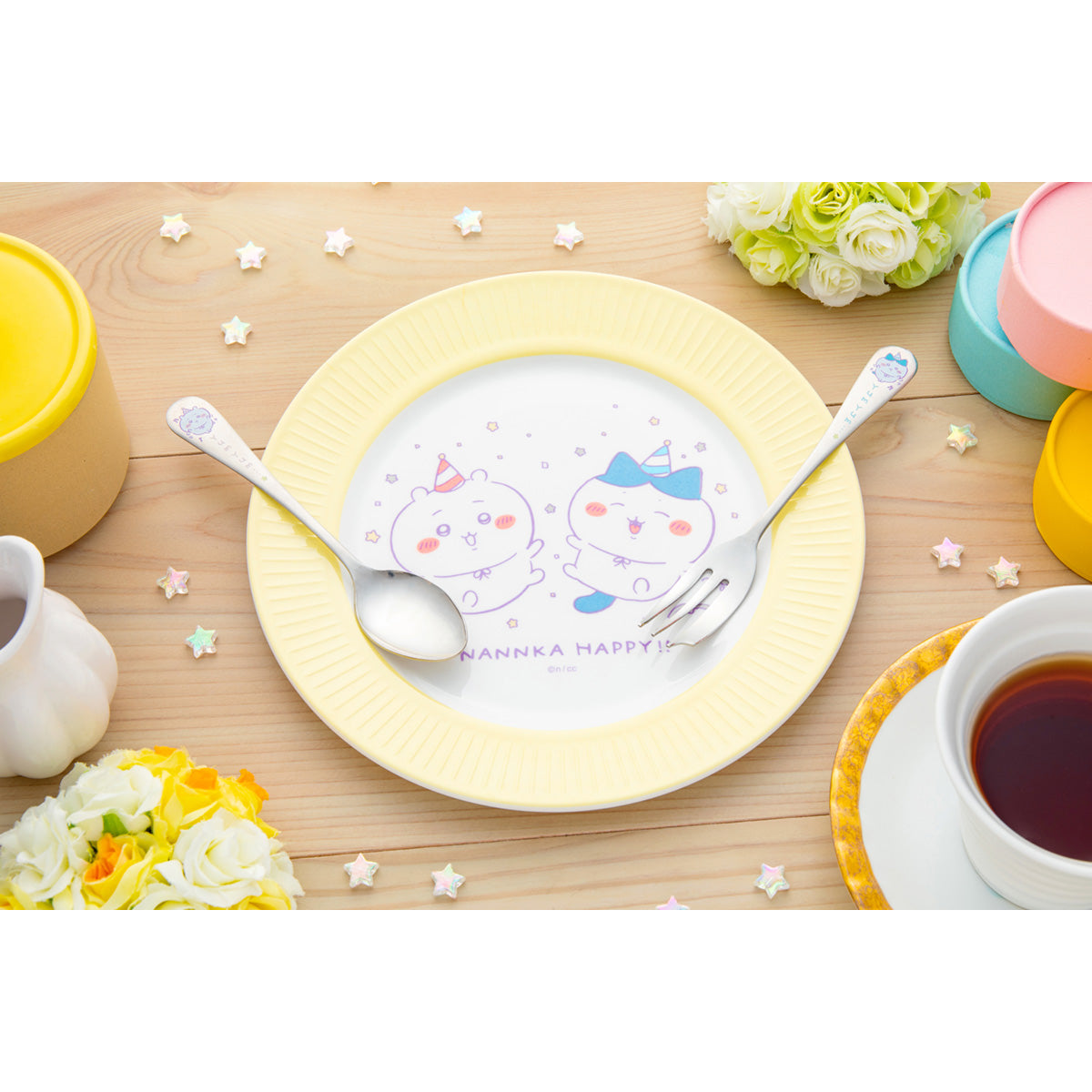 치이카와 종이 접시 같은 멜라민 접시