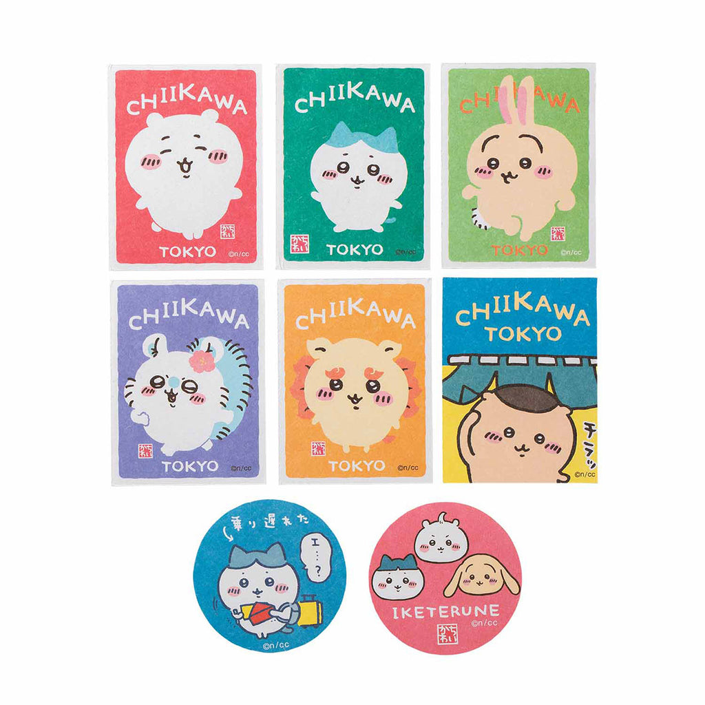 Chikawa Tokyo Shape Sticker（Momonga）可以粘贴在智能手机上（Momonga）