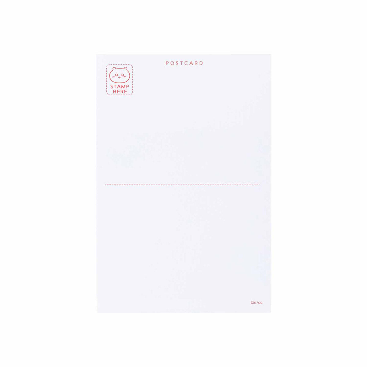 Chiikawa Tokyo Souvenir Letterpress Card (Usagi)