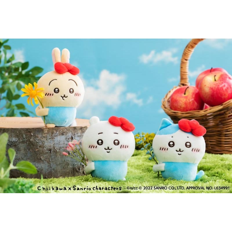 Chikawa x Sanrio Characters Muscot (Rabbit / Hello Kitty)