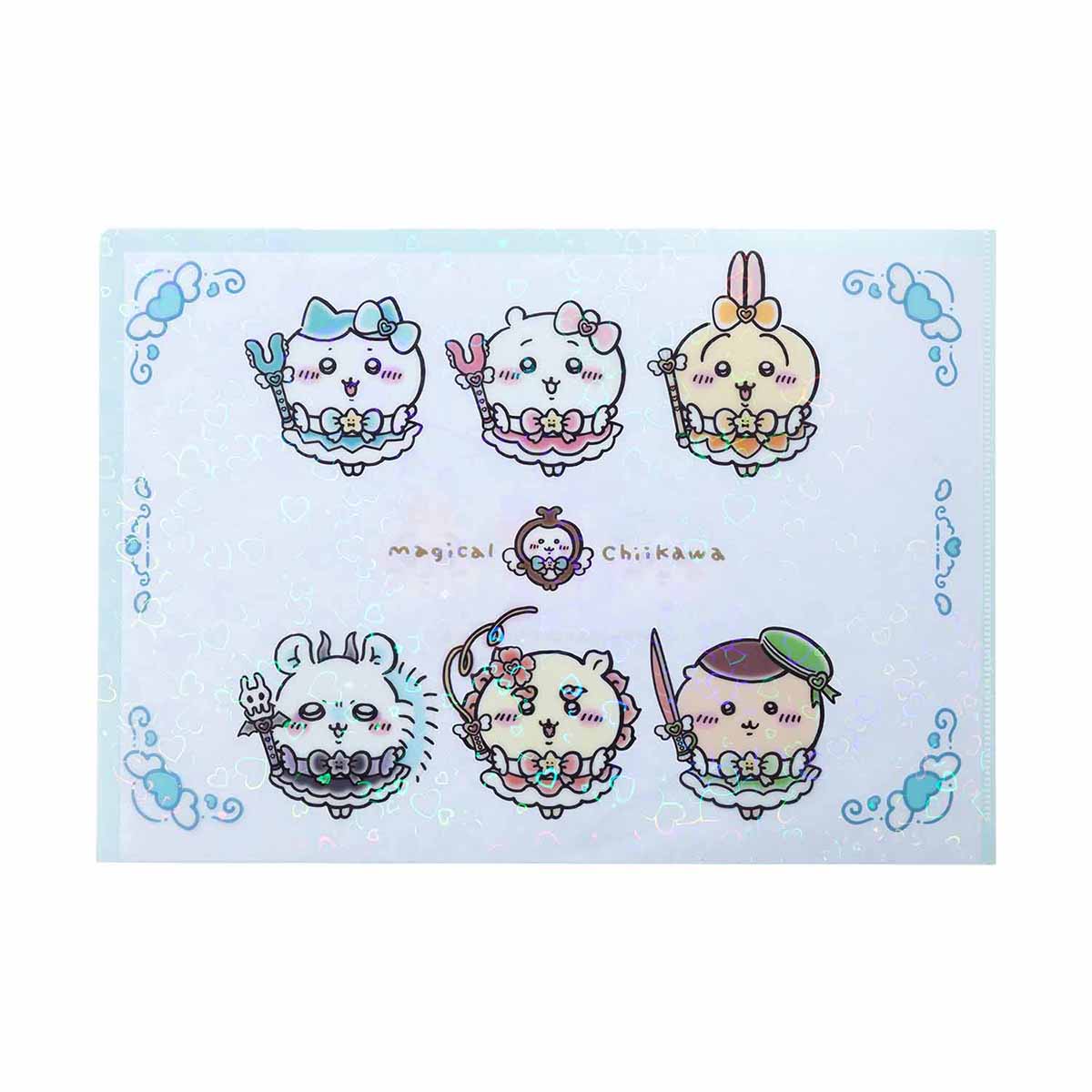 Magical Chiikawa Hologram A4 Clear File (Group)
