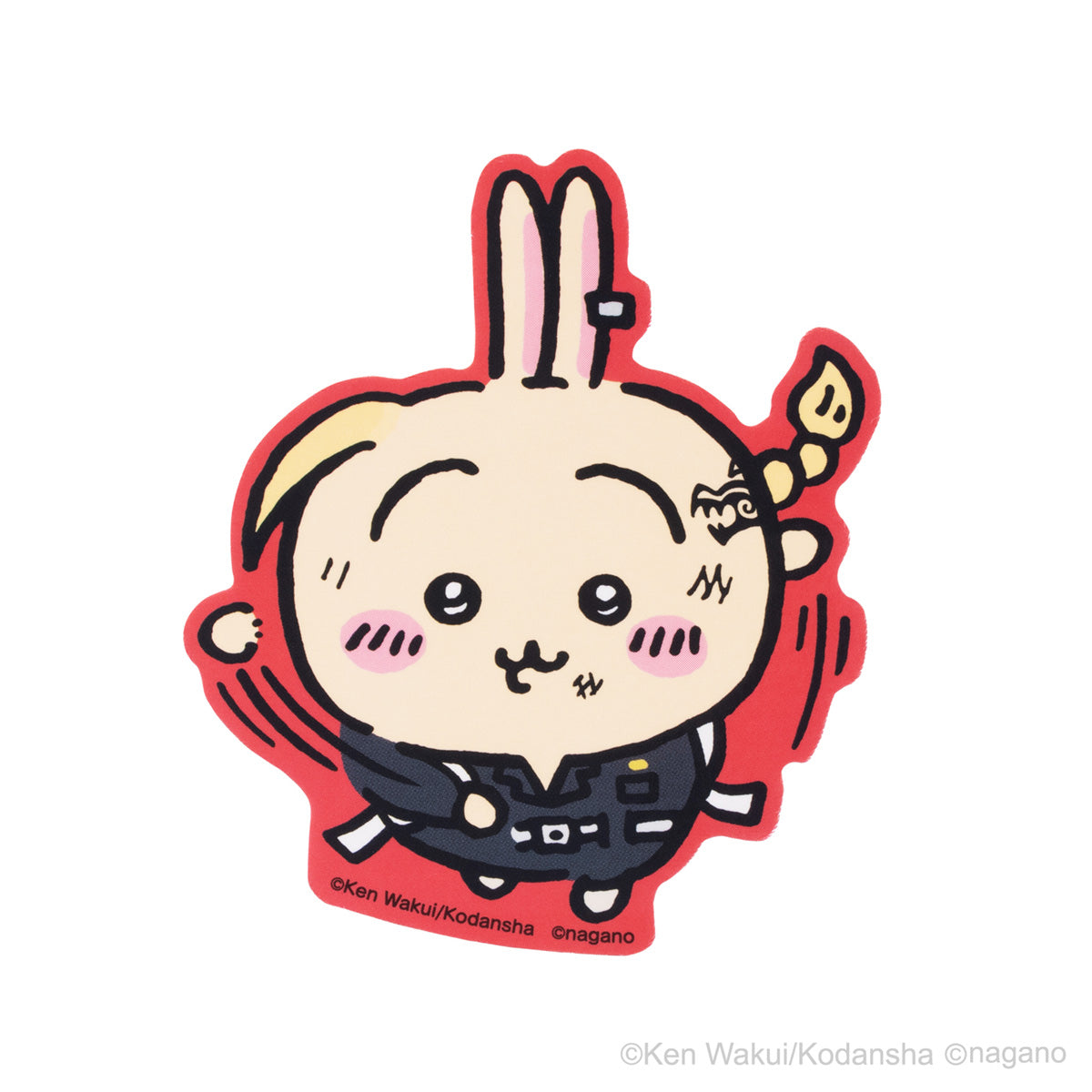 Chiikawa x Tokyo Revengers Collaboration Trading Sticker (Smartphone-Sized, 6 Types)