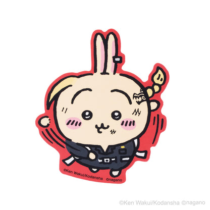 Chiikawa x Tokyo Revengers Collaboration Trading Sticker (Smartphone-Sized, 6 Types)