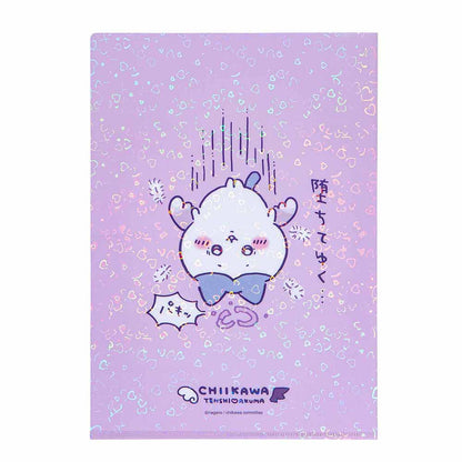 ちいかわ てんし♡あくま ホログラムA4クリアファイル（しちゃった「堕天」ッ・・・）