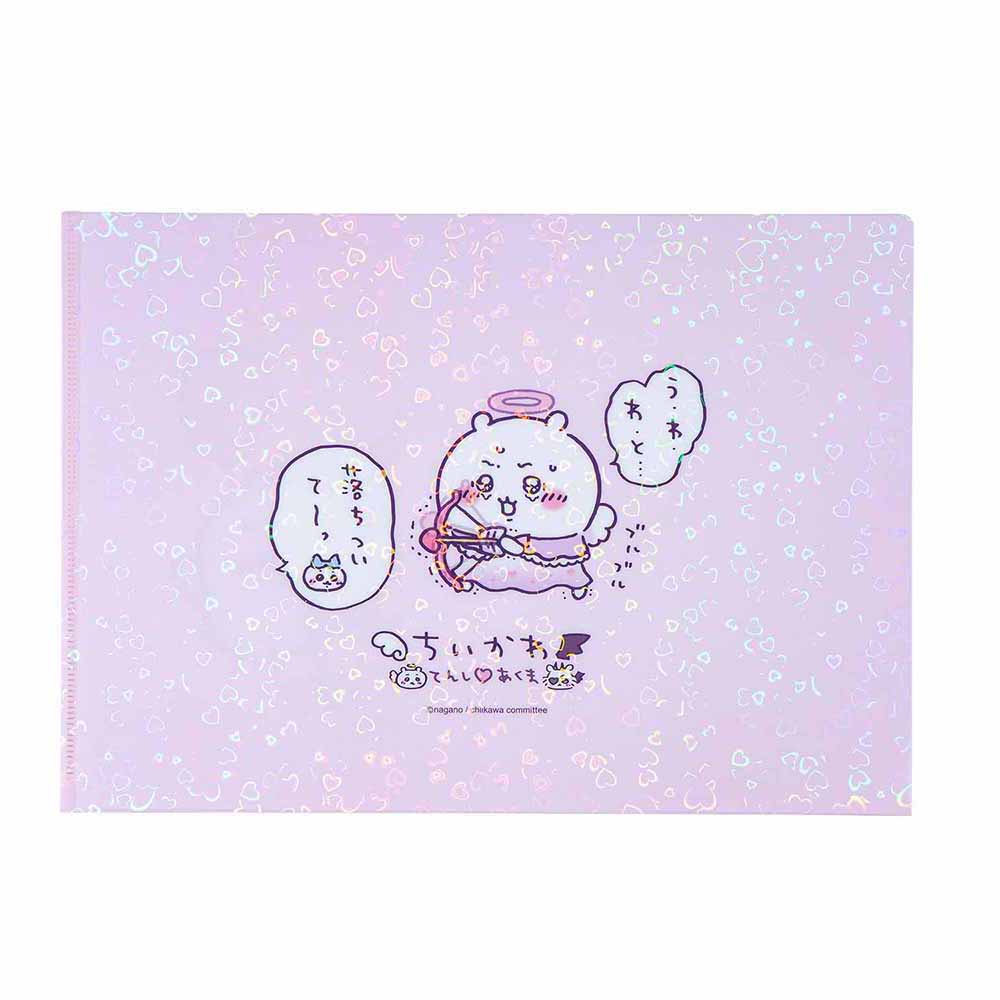 吉伊卡哇 天使？恶魔 镭射A4透明文件夹（从早晨开始行动）