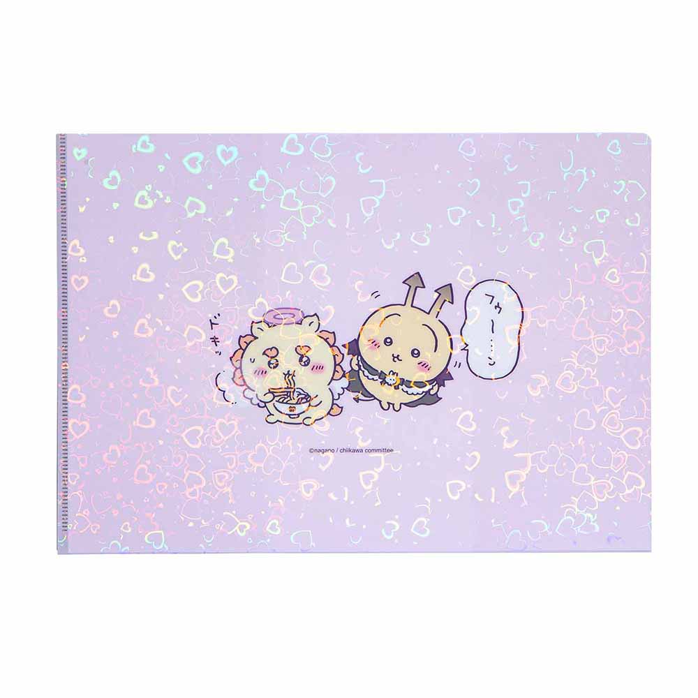 ちいかわ てんし♡あくま ホログラムA4クリアファイル（あくま）