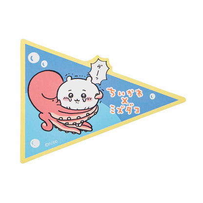 吉伊卡哇水族馆 可贴在手机上的贴纸（吉伊卡哇×水母）
