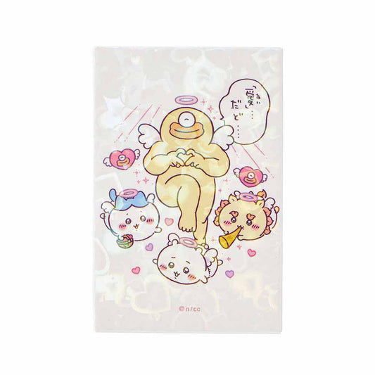 Chiikawa Angel & Demon Hologram Square Magnet ("Love," right...)