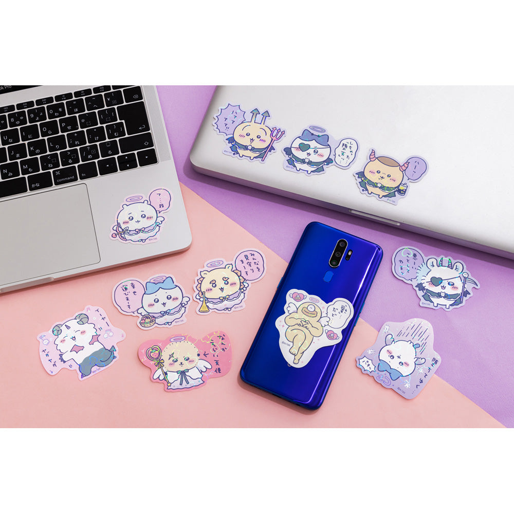 Chikawatenshi♡Hologram sticker collection of size that can be pasted on Akuma smartphone (11 types in total)