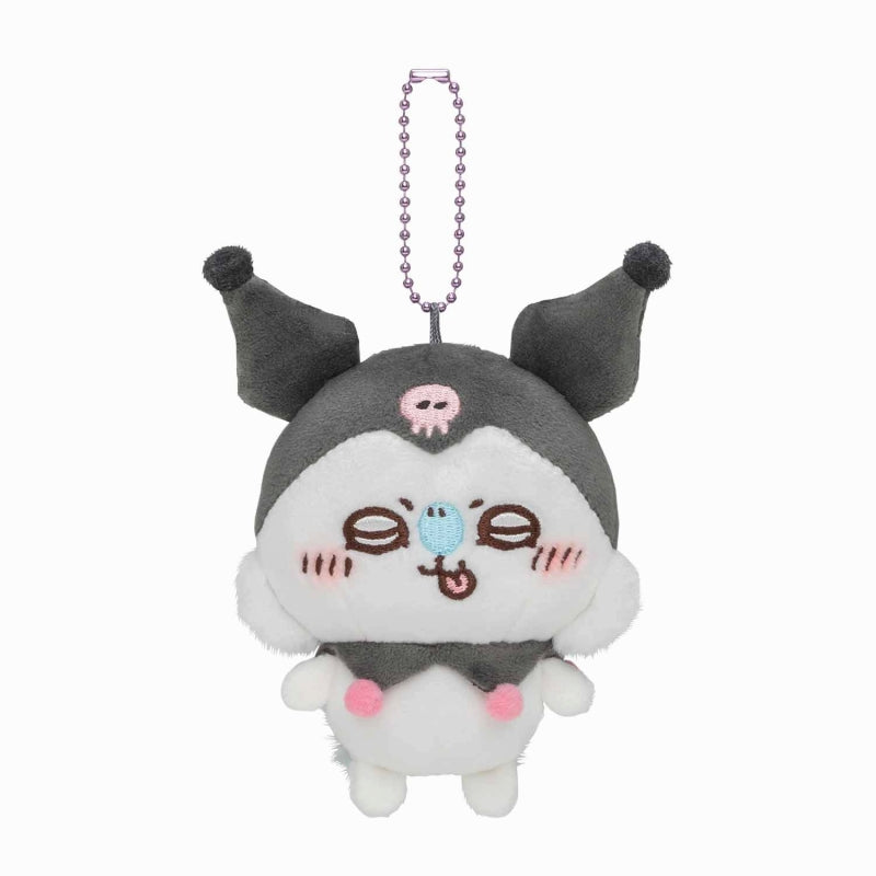 Chikawa X Sanrio角色Petit Mini Mascot（Momonga Kuromi）