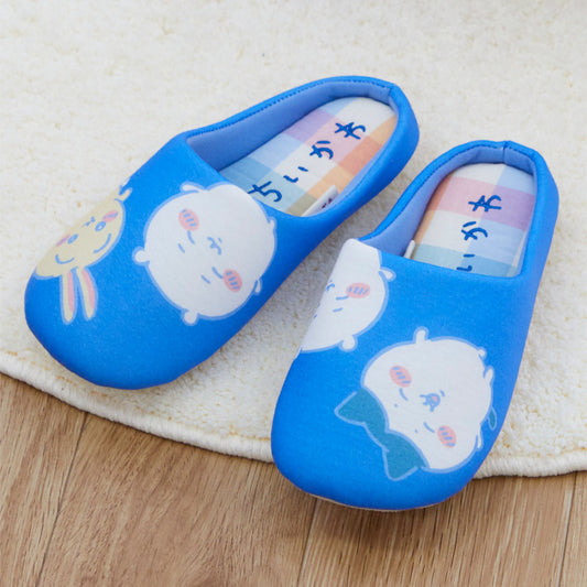 Chiikawa Checkered Room Shoes BL